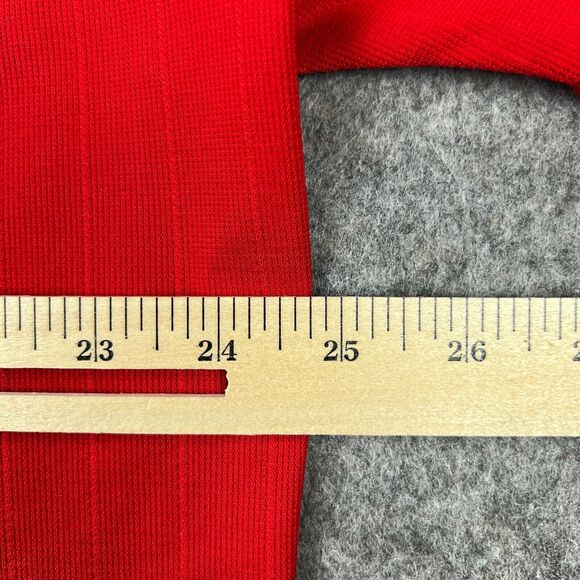 Nike Golf Shirt Mens Extra Large Red Dri Fit Short Sleeve Polo Golfer Casual Y2K - Picture 9 of 13